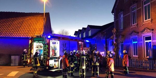Küchenbrand in Riede