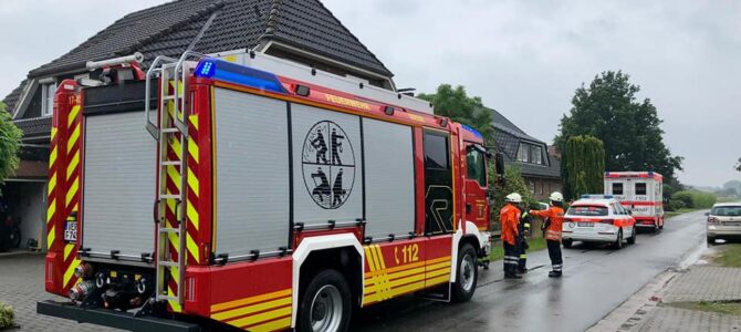 Einsatz Gasgeruch in der Wegstätte