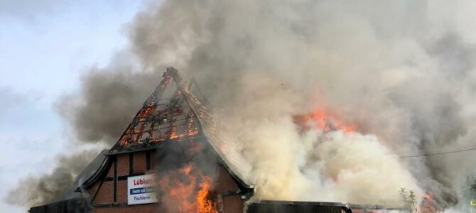 Großbrand in Emtinghausen