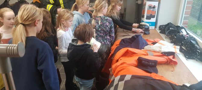 Brandschutzerziehung unserer 4. Klassen