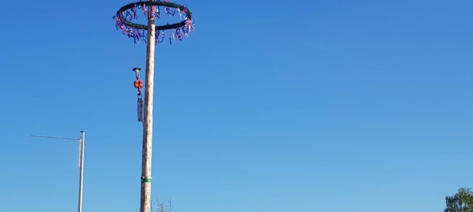 Maibaum aufstellen 2023