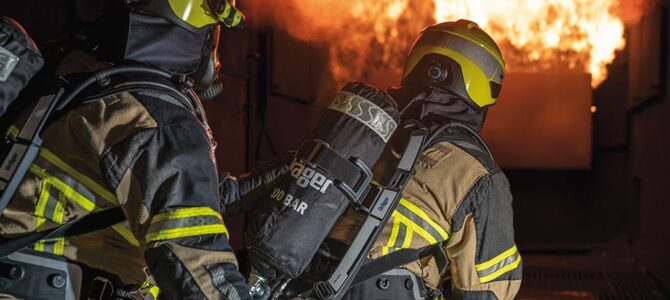 Ausbildung in der Realbrandanlage