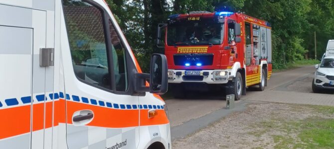 Rettungseinsatz in Riede