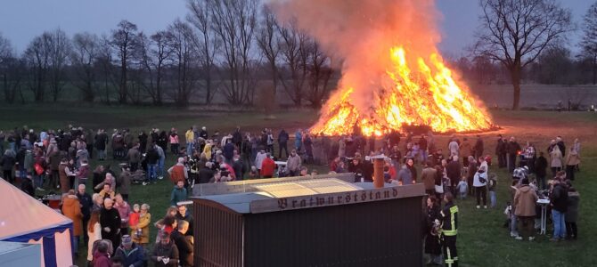 Einladung zum Osterfeuer 2025