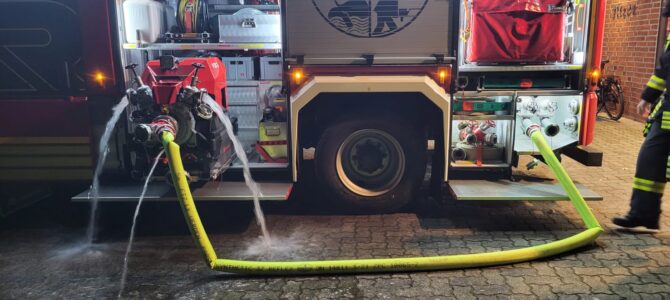 Maschinisten Dienst TS und Heckpumpe