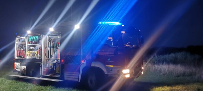Einsatz in der Nacht – Fehlalarm