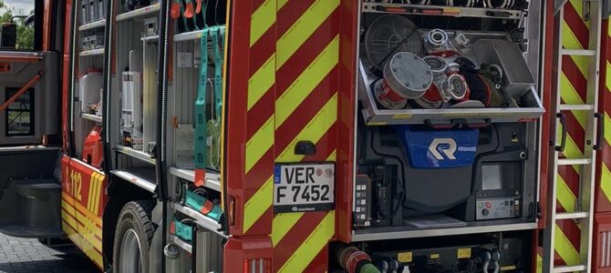 Einsatz starke Rauchentwicklung