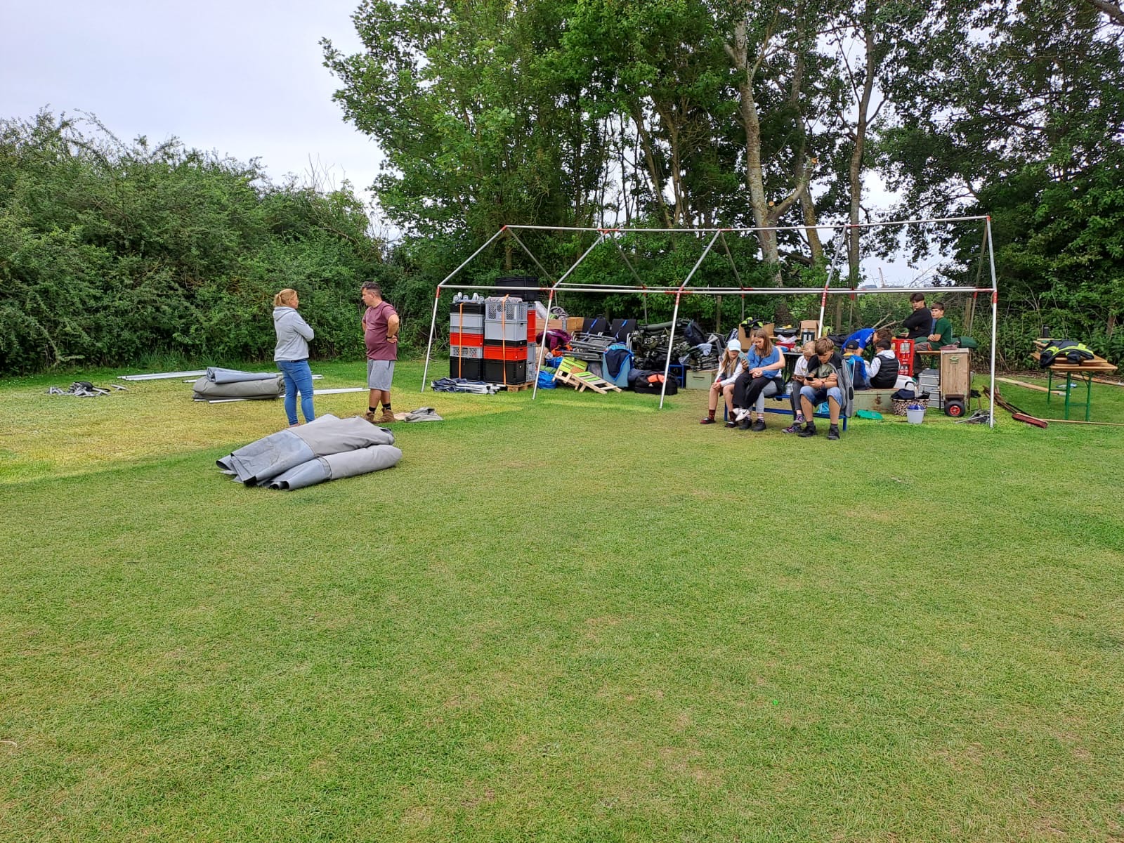 Abschlussparty, Packen und Abfahrt