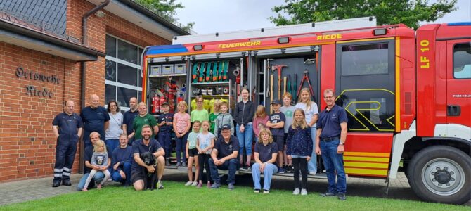 Ferienkiste bei der Feuerwehr